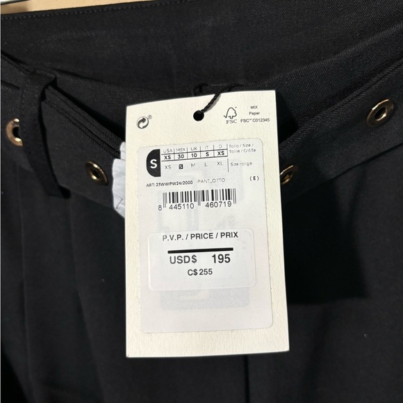 🔥NWT Desigual Wide Leg Trouser - Picture 4 of 15